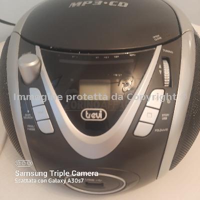 RADIO PORTATILE TREVI+LETTORE CD